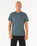 The Rip Curl Mens Staple T-Shirt in Pine Night