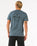 The Rip Curl Mens Staple T-Shirt in Pine Night