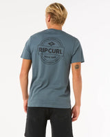 The Rip Curl Mens Staple T-Shirt in Pine Night