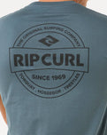 The Rip Curl Mens Staple T-Shirt in Pine Night
