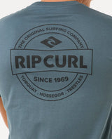 The Rip Curl Mens Staple T-Shirt in Pine Night
