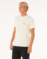 The Rip Curl Mens Staple T-Shirt in Bone