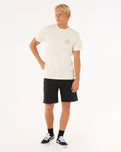 The Rip Curl Mens Staple T-Shirt in Bone