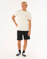 The Rip Curl Mens Staple T-Shirt in Bone