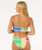 The Rip Curl Womens Las Dalias D-DD Bandeau Bikini Top in Multicolour
