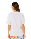 The Rip Curl Womens Hayley O Heritage T-Shirt in Optical White