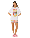 The Rip Curl Womens Hayley O Heritage T-Shirt in Optical White