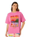 Hayley O'Connor Heritage T-Shirt in Super Pink