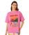 Hayley O'Connor Heritage T-Shirt in Super Pink