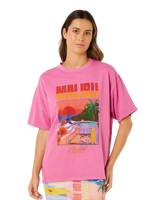 Hayley O'Connor Heritage T-Shirt in Super Pink