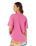 Hayley O'Connor Heritage T-Shirt in Super Pink