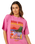 Hayley O'Connor Heritage T-Shirt in Super Pink