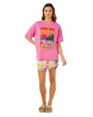 Hayley O'Connor Heritage T-Shirt in Super Pink