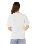 The Rip Curl Womens Pacific Coast Heritage T-Shirt in Bone