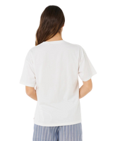The Rip Curl Womens Pacific Coast Heritage T-Shirt in Bone
