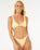 The Rip Curl Womens La Joya Tall Knot Tri Bikini Top in Mango