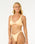The Rip Curl Womens La Joya Tall Knot Tri Bikini Top in Mango