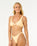 The Rip Curl Womens La Joya Tall Knot Tri Bikini Top in Mango