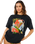 Wave Crest Heritage T-Shirt in Black