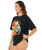 Wave Crest Heritage T-Shirt in Black