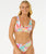 The Rip Curl Womens Cala Vadella Halter Bikini Top in Multicolour