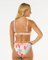 The Rip Curl Womens Cala Vadella Halter Bikini Top in Multicolour