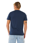 The Rip Curl Mens Big Mumma Icon T-Shirt in Dark Navy
