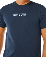 The Rip Curl Mens Big Mumma Icon T-Shirt in Dark Navy