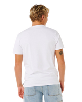 The Rip Curl Mens Big Mumma Icon T-Shirt in Optical White