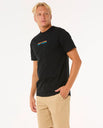 The Rip Curl Mens Big Mumma T-Shirt in Black