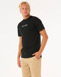 The Rip Curl Mens Big Mumma T-Shirt in Black