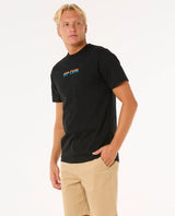 The Rip Curl Mens Big Mumma T-Shirt in Black