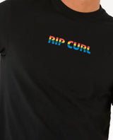 The Rip Curl Mens Big Mumma T-Shirt in Black