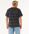 The Rip Curl Mens Raw Energy Vibal T-Shirt in Washed Black