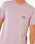 The Rip Curl Mens Surf Paradise Badge Update T-Shirt in Smokey Grape