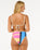 The Rip Curl Womens Las Dalias Good Coverage One Piece Swimsuit in Multicolour