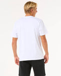 The Rip Curl Mens Surf Revival Yo Mumma T-Shirt in White