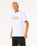 The Rip Curl Mens Surf Revival Yo Mumma T-Shirt in White