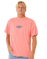 The Rip Curl Mens Raw Energy Sloth T-Shirt in Watermelon