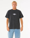 The Rip Curl Mens Raw Energy Sloth T-Shirt in Black