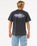 The Rip Curl Mens Raw Energy Sloth T-Shirt in Black