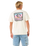 The Rip Curl Mens Raw Energy Trad T-Shirt in Bone