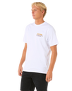 The Rip Curl Mens Surf Revival Ding Repair T-Shirt in White