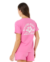 Surf Puff Party Pack Relaxed T-Shirt in Super Pink