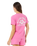 Surf Puff Party Pack Relaxed T-Shirt in Super Pink