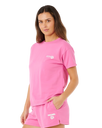 Surf Puff Party Pack Relaxed T-Shirt in Super Pink