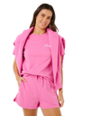 Surf Puff Party Pack Relaxed T-Shirt in Super Pink