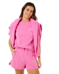 Surf Puff Party Pack Relaxed T-Shirt in Super Pink