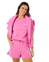 Surf Puff Party Pack Relaxed T-Shirt in Super Pink