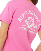 Surf Puff Party Pack Relaxed T-Shirt in Super Pink